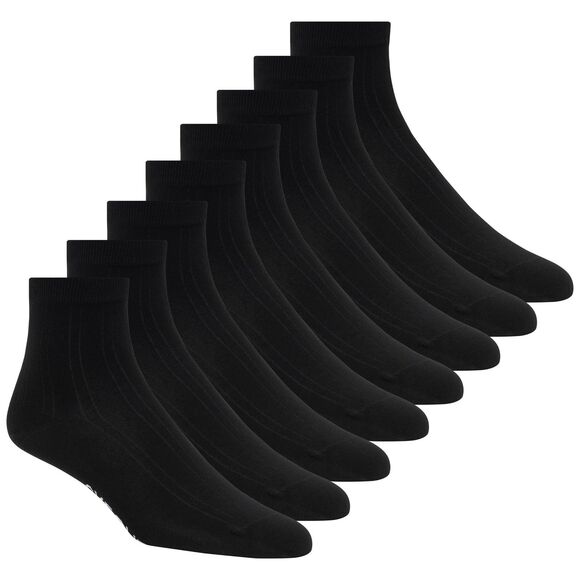 SKECHERS Anklet Socks 8 Pairs Womens Black Moisture Wicking Shoe Size 6-9.5 NWT - Picture 7 of 7